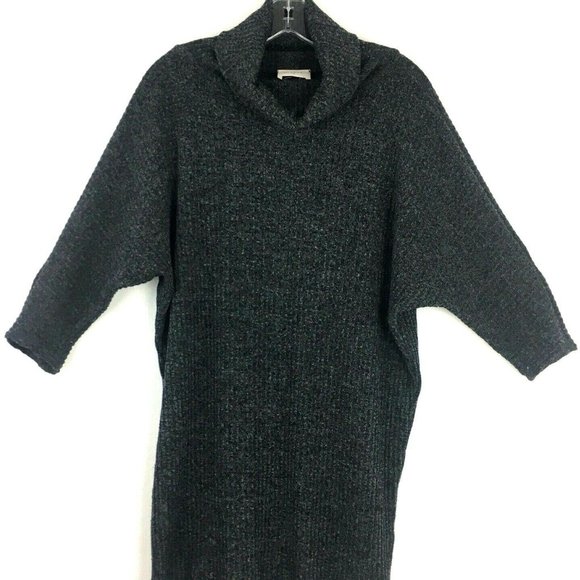 Everly womens oversized turtleneck sweater dress - Picture 1 of 9